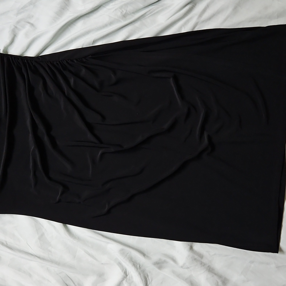 Lauren Ralph Lauren Fitted Black Dress, Size 10 - Picture 5 of 10